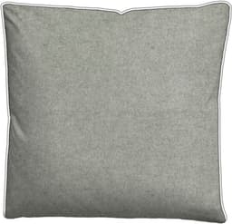 Biberna Kissenbezug Hermal Flanell | Grau