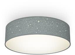 B.K.Licht LED Deckenleuchte | Grau