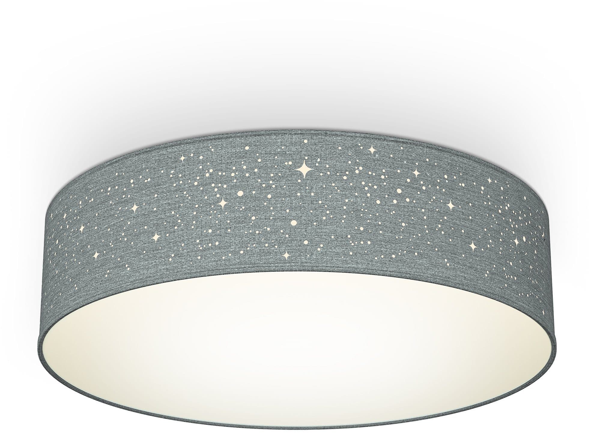 B.K.Licht LED Deckenleuchte | Grau