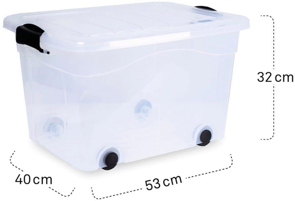 Siena Home Aufbewahrungsbox Anzio | Transparent