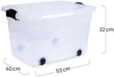 Siena Home Aufbewahrungsbox Anzio | Transparent 5