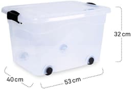 Siena Home Aufbewahrungsbox Anzio | Transparent