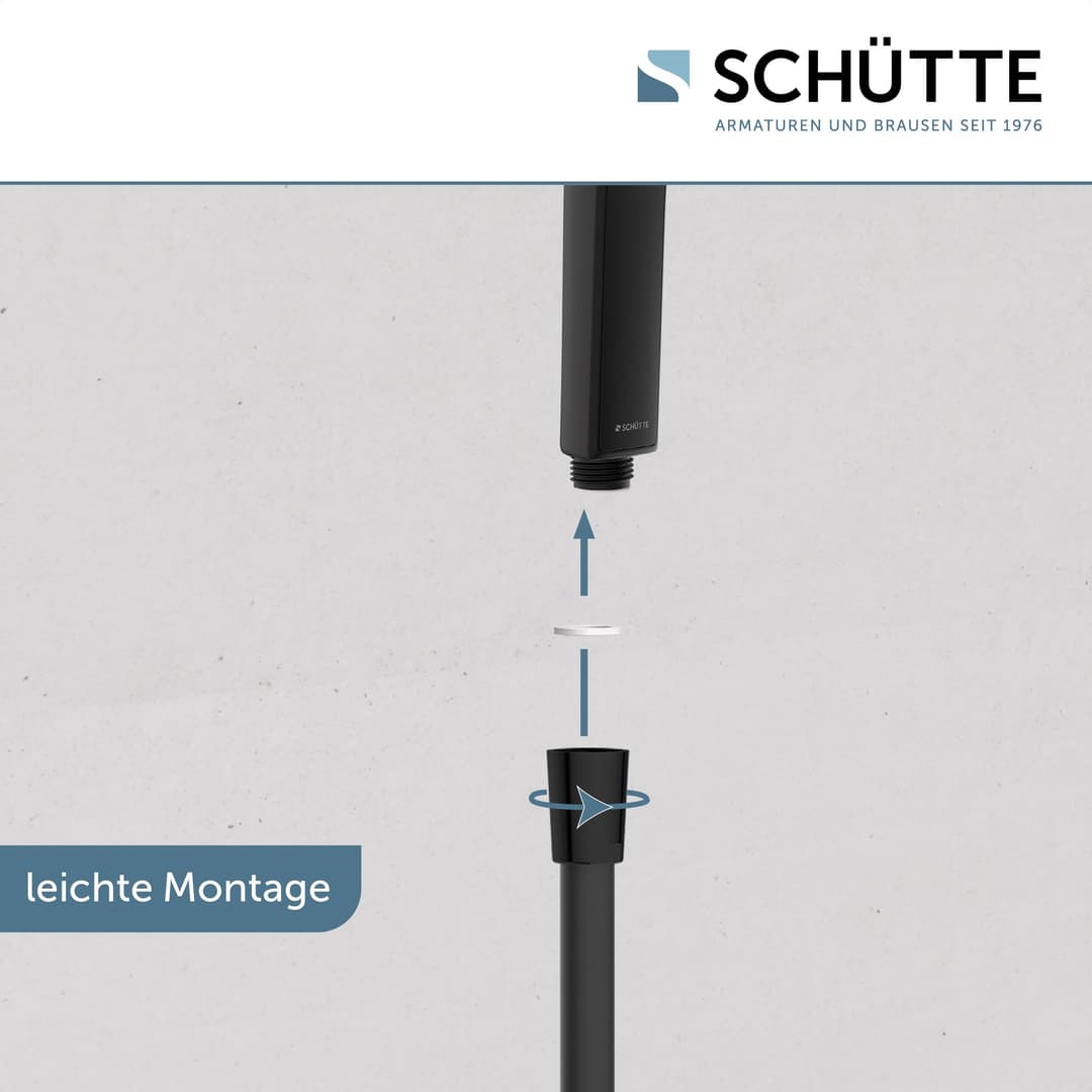 Schütte HAWAII Handbrause | Schwarz
