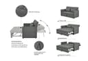 OTTO home Schlafsofa STEFFO | Grau 3