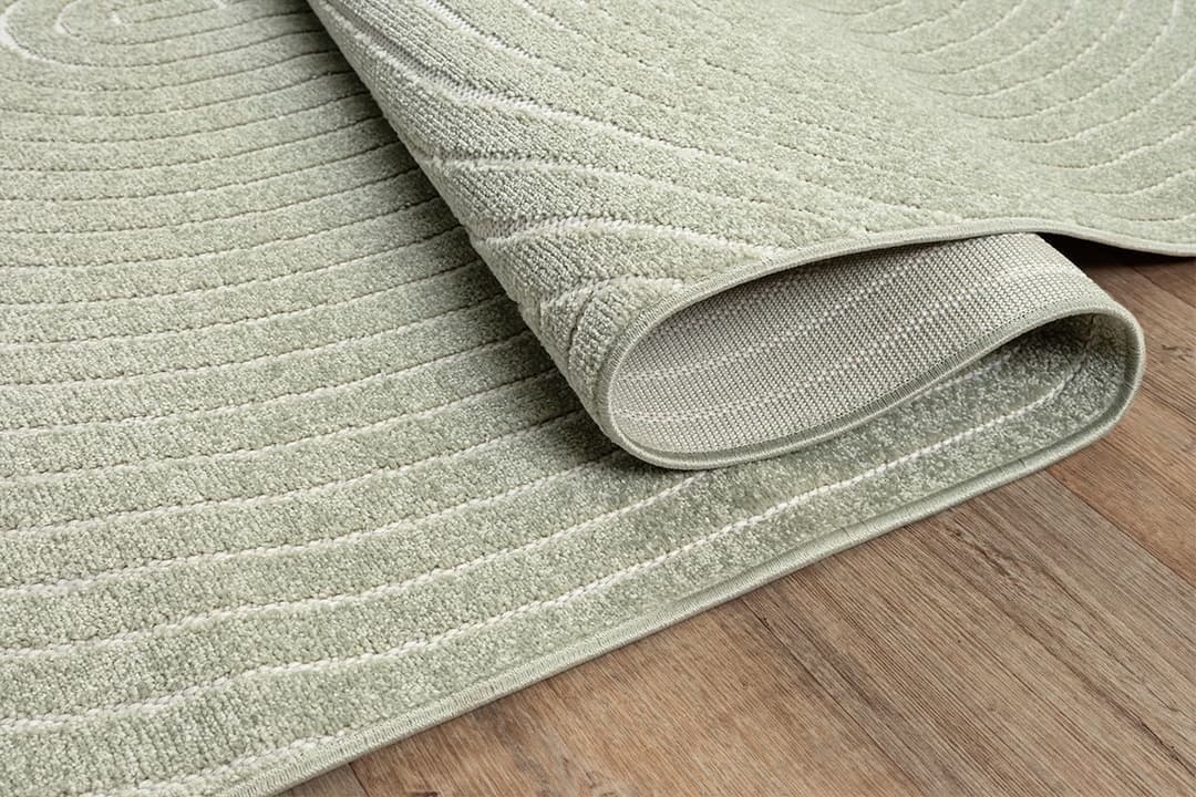 the carpet Teppich Santo Plus | Grün