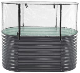 KONIFERA Hochbeet 2-in-1 | Schwarz