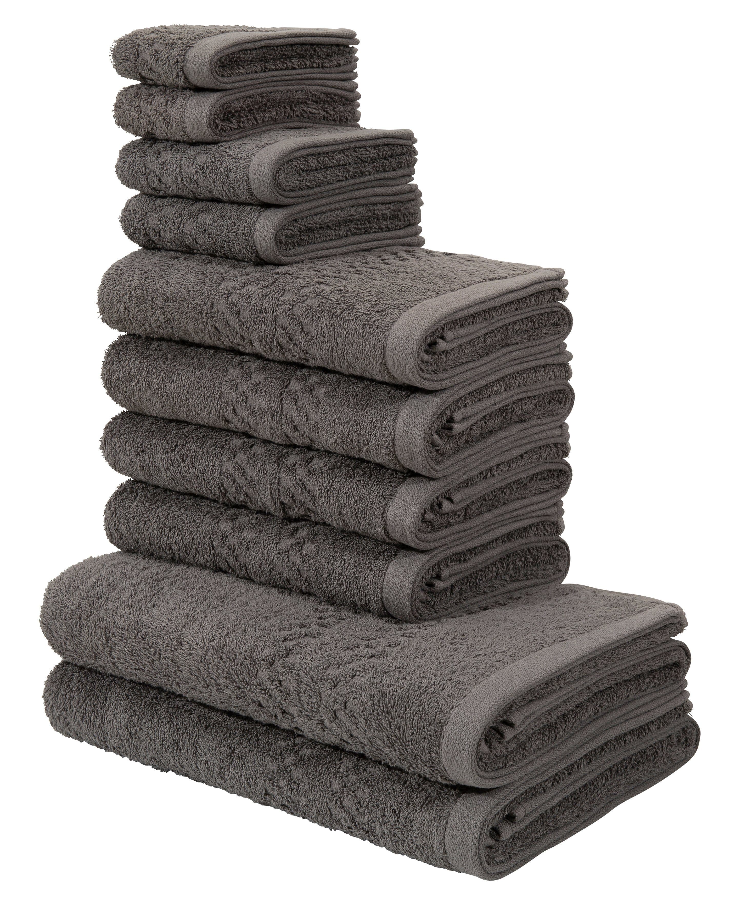 OTTO home Handtuch Set Regona | Grau
