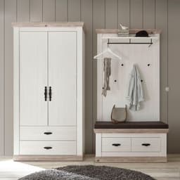 Home affaire Garderobenschrank Florenz | Weiß