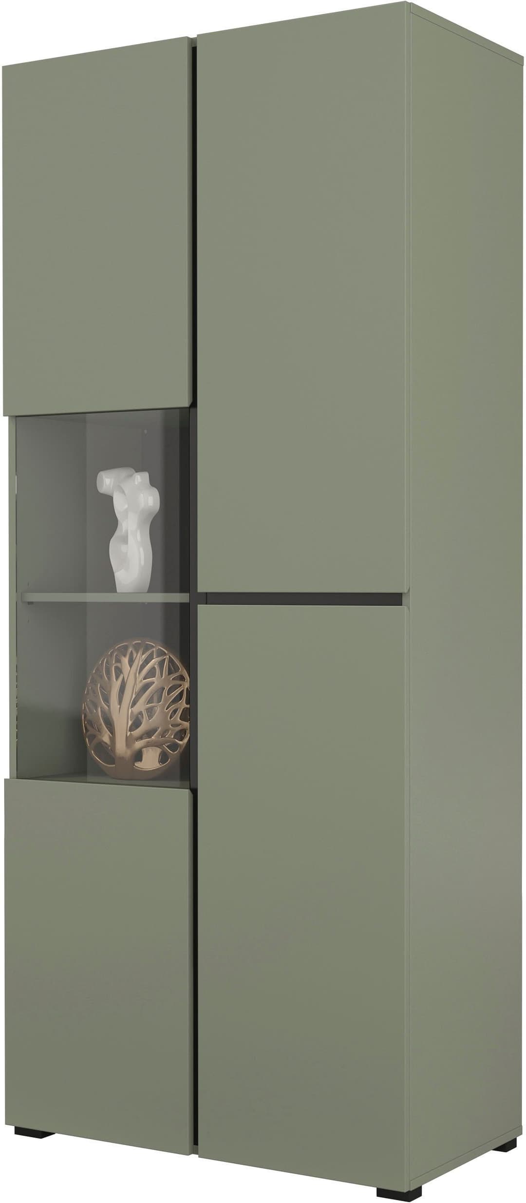 Vitrine »cross« von OTTO home | Grün