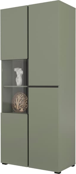 Vitrine »cross« von OTTO home | Grün