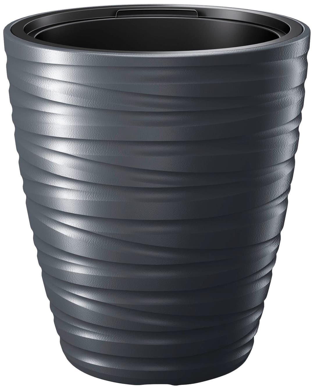 Prosperplast Blumentopf Maze | Schwarz
