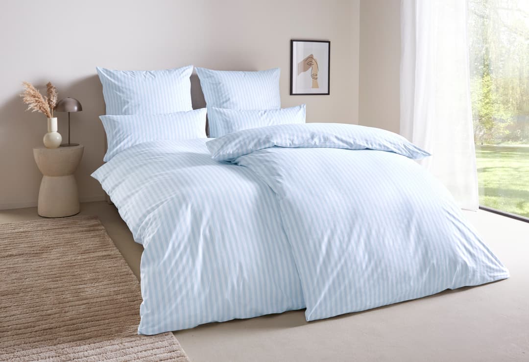 LeGer Home by Lena Gercke Bettwäsche Linnea | Blau