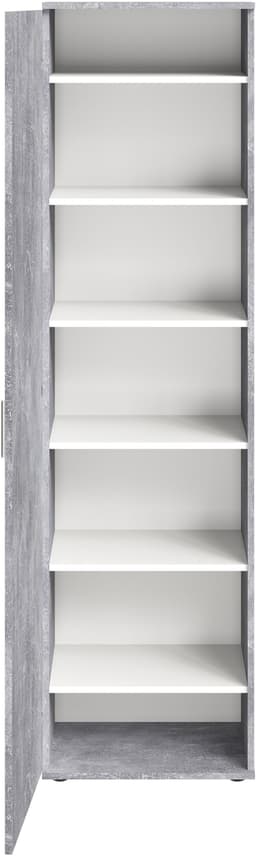 FMD Mehrzweckschrank Inca 1 | Grau