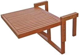 Garden Pleasure Balkonhängetisch Manila | Braun