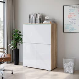 Home affaire PC-Schrank Vera | Holztöne