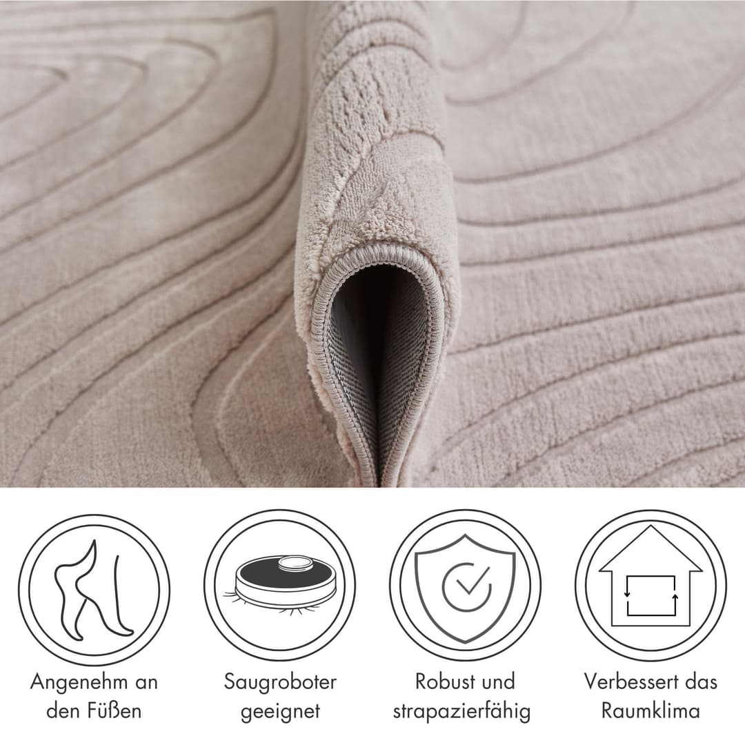 Andiamo Teppich Dale | Beige
