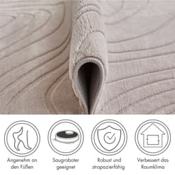 Andiamo Teppich Dale | Beige