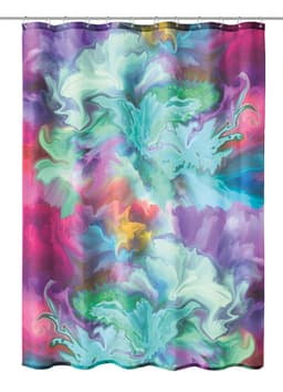 Kleine Wolke Duschvorhang Fusion Breite 180 cm | Mehrfarbig