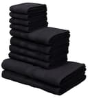 OTTO home Handtuch Set Vanessa | Schwarz