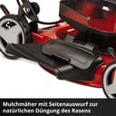 Einhell Akkurasenmäher GE-CM 36/48 Li M-Solo | Rot 4