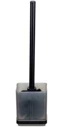 Wenko WC-Garnitur Vacuum-Loc Modell Quadro | Schwarz 2
