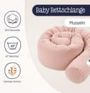 Julius Zöllner Nestchenschlange Musselin | Rosa 4