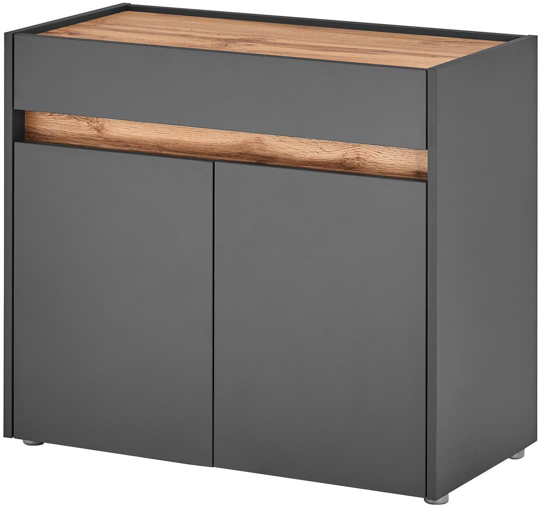 Home affaire Kommode GiRON/CiTY | Grau