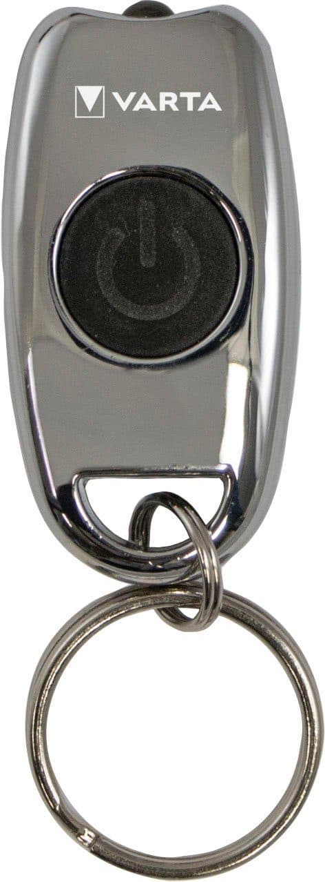 VARTA Metal Key Chain Light | Silber