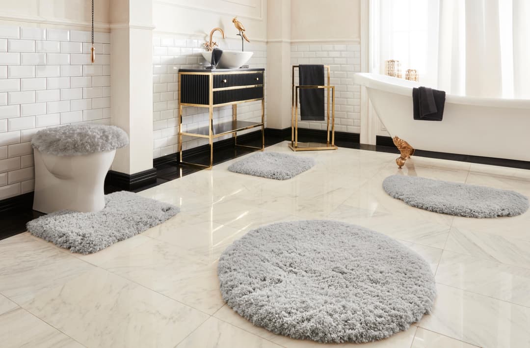 OTTO home Badematte Micro exclusiv | Silber
