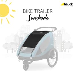 Hauck Kinderwagen-Sonnenschutzhülle Bike Trailer Sunshade | Schwarz