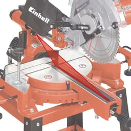 Einhell Zug-, Kapp- und Gehrungssäge TC-SM 2531/2 U | Rot