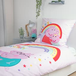 Peppa Pig Wendebettwäsche | Mehrfarbig