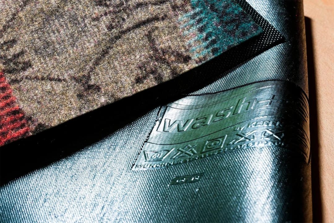 wash+dry by Kleen-Tex Läufer Vintage Patches | Mehrfarbig