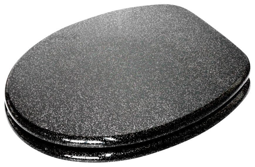 Sanilo WC-Sitz Glitzer | Schwarz