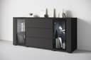 home affaire Sideboard modernes Design | Schwarz