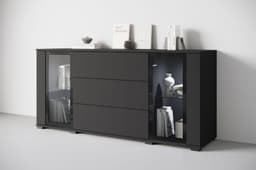 home affaire Sideboard modernes Design | Schwarz