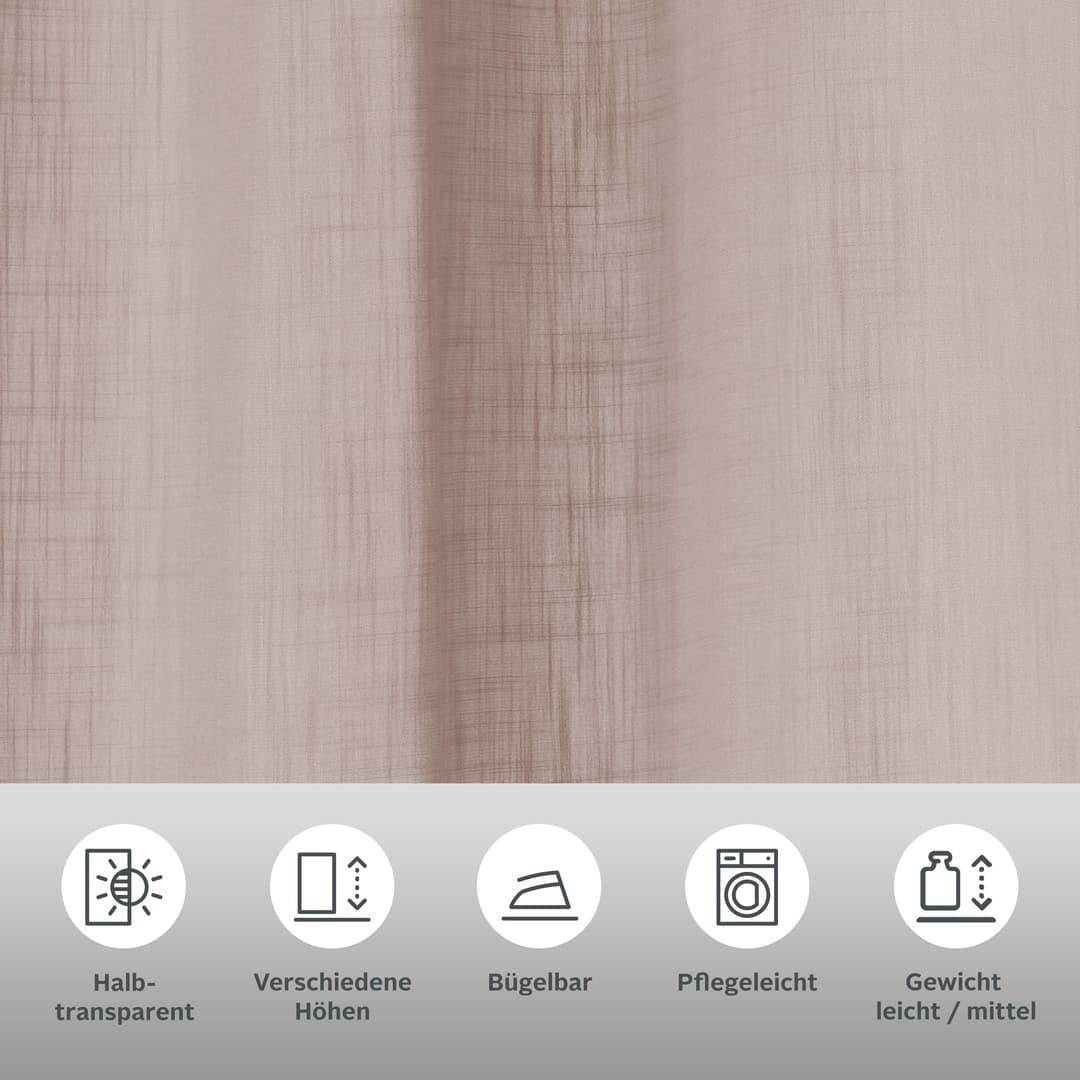OTTO home Vorhang Linsdorf | Beige