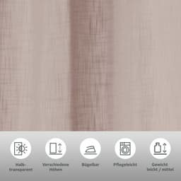 OTTO home Vorhang Linsdorf | Beige