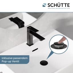 Schütte SAN DIEGO Waschtischarmatur | Schwarz