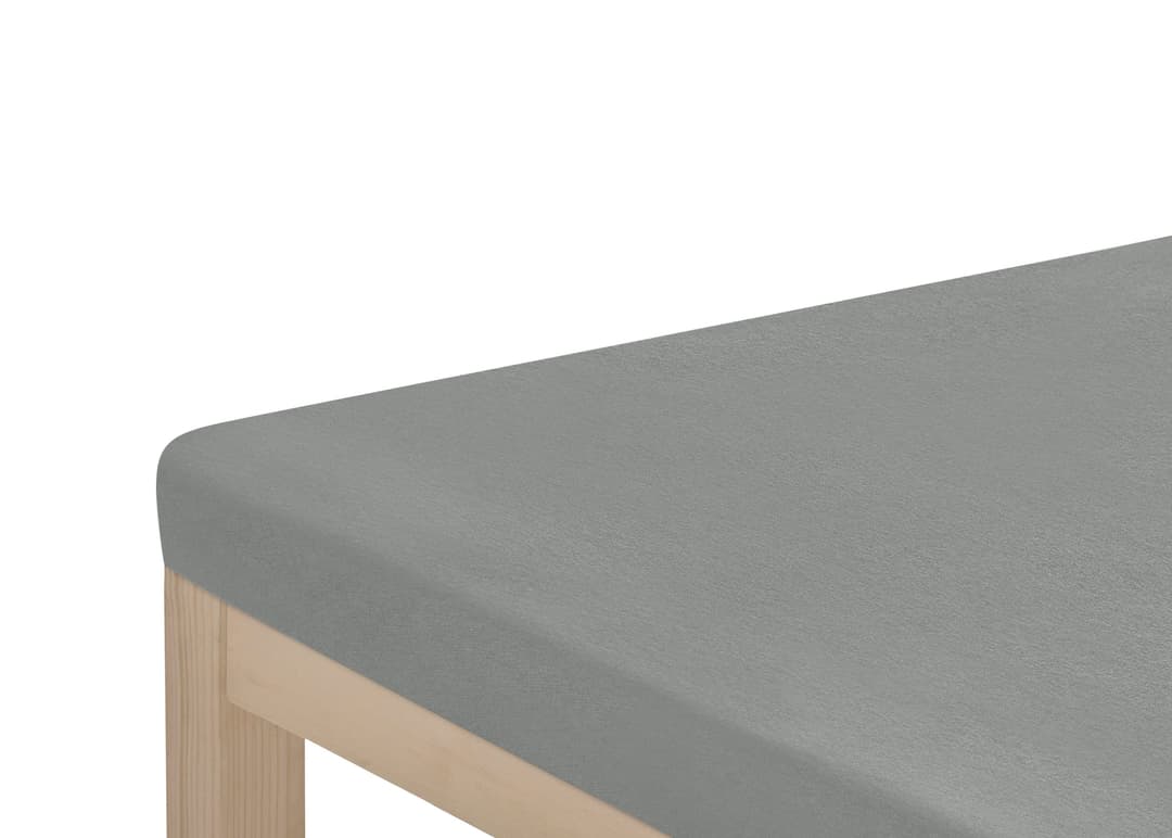 OTTO home Spannbettlaken Topper Basic | Grau