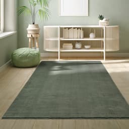 the carpet Teppich Relax | Grün