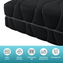 Taschenfederkernmatratze Black Diamond Comfort | Schwarz 4