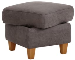 Home affaire Polsterhocker Palmera | Grau
