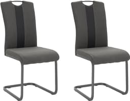 Hela Amber Freischwinger Stühle | Grau