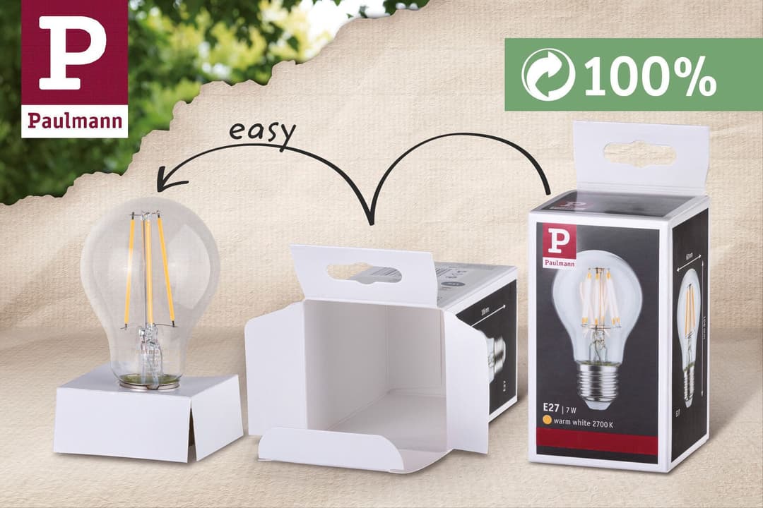 Paulmann LED-Leuchtmittel 5er Pack | Silber