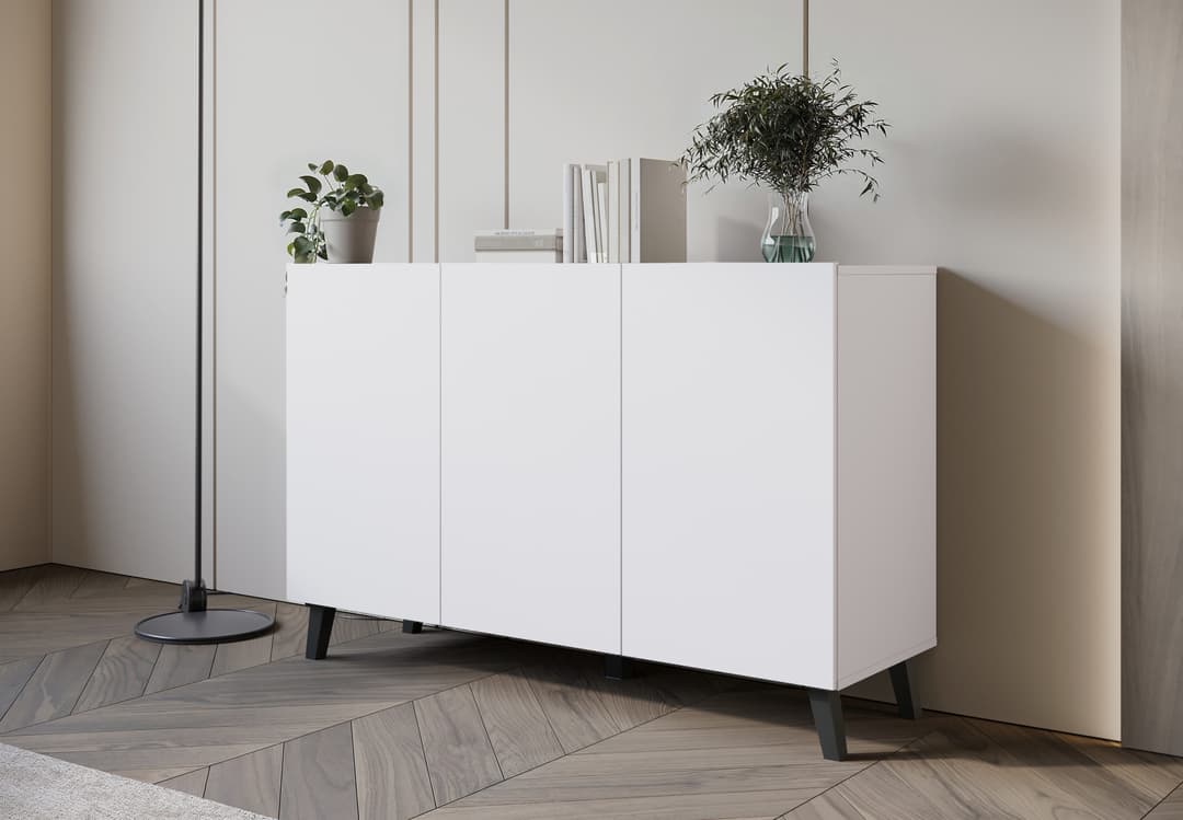Home affaire Sideboard PHUKET II | Weiß