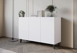 Home affaire Sideboard PHUKET II | Weiß