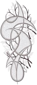 W. Reuter & Sohn - Plauener Spitze
® Fensterbild "Ornament" farbig