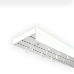 SN DECO GROUP Gardinenschiene Vorhangschiene SH | Weiß