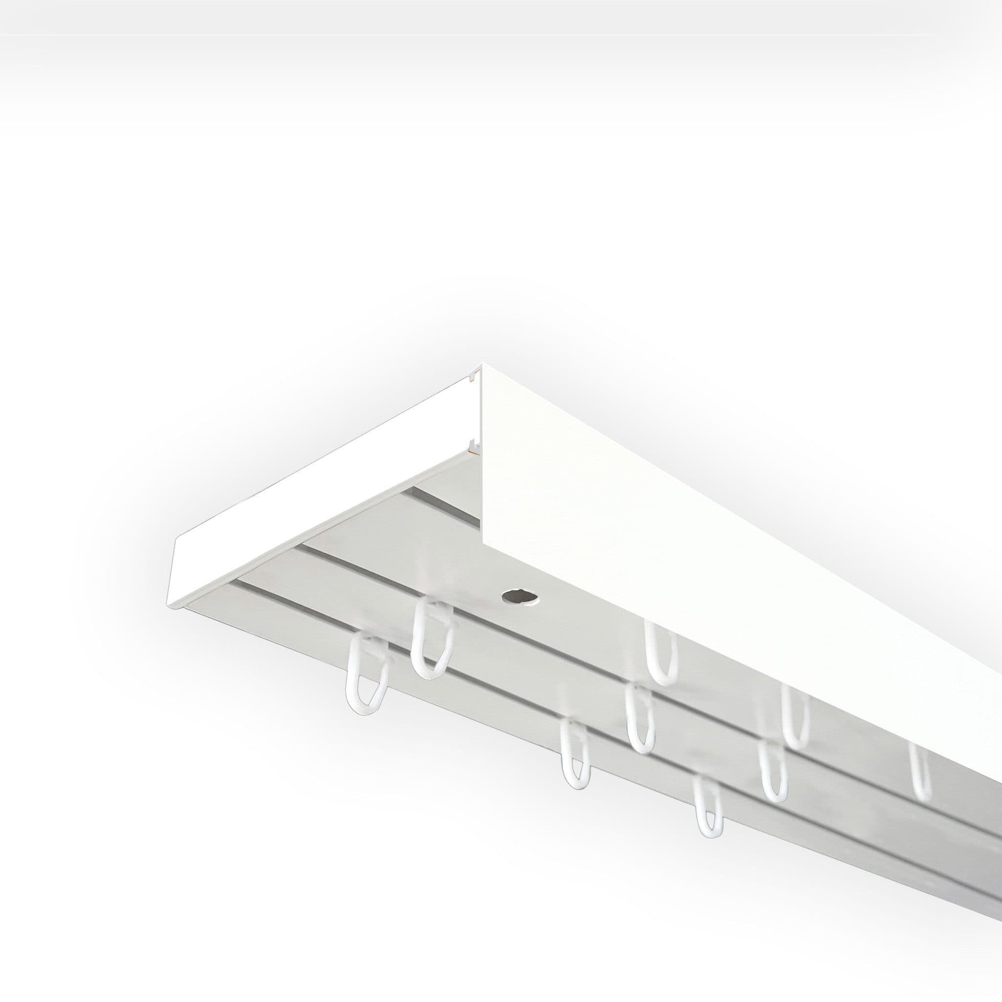 SN DECO GROUP Gardinenschiene Vorhangschiene SH | Weiß